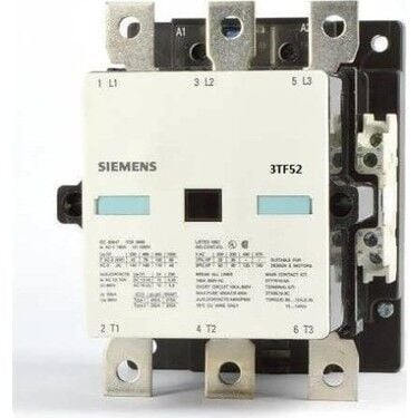 Siemens 3TF52 22-0AP0 90Kw 220Vac Kontaktör
