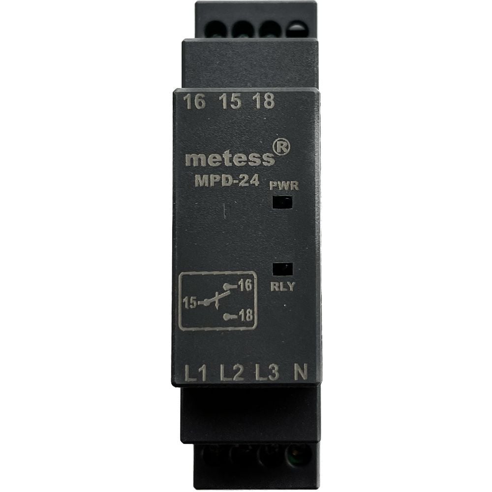 Metess MPD-24 220V AC MAX:5A Motor Koruma Rölesi